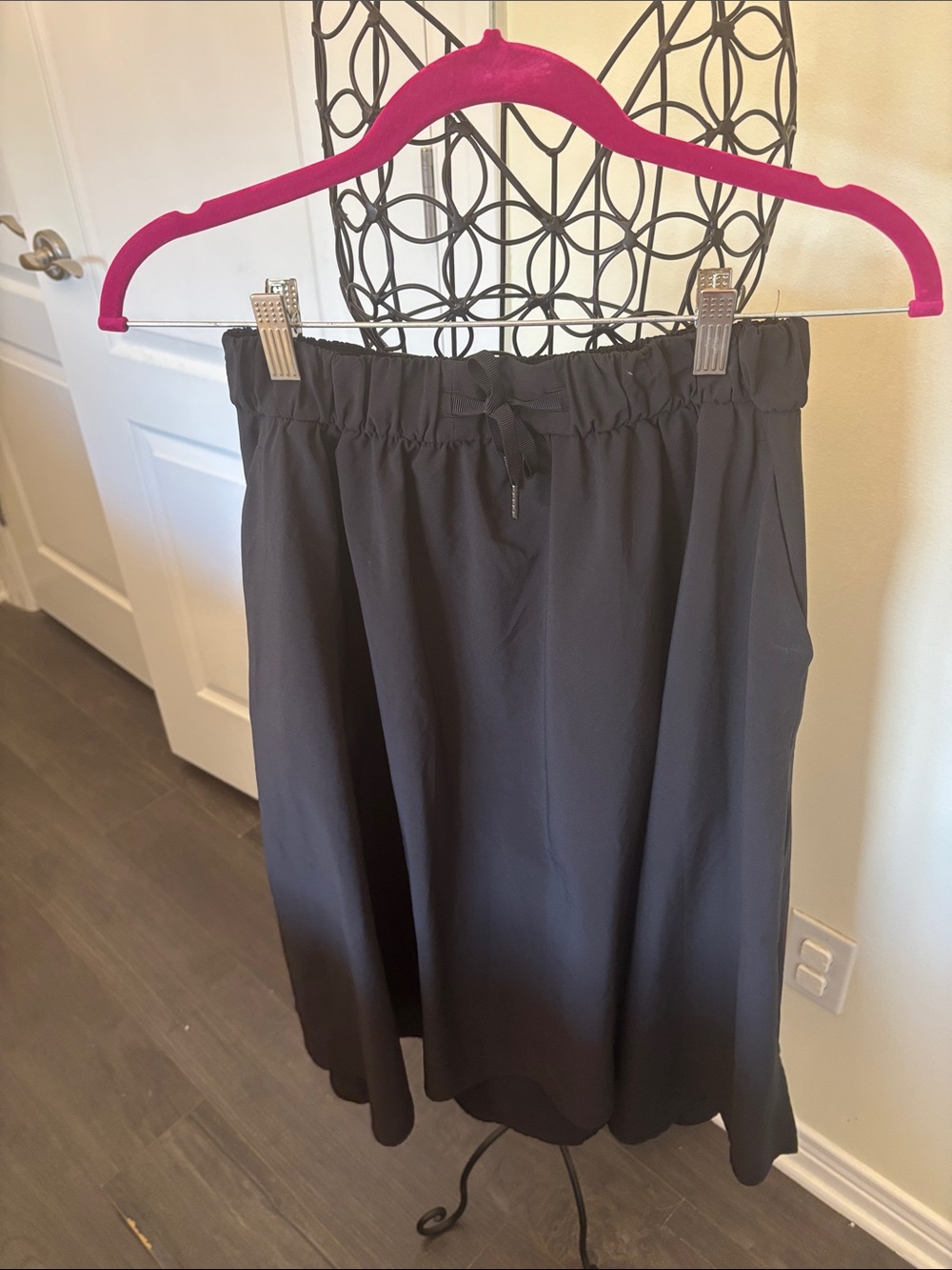 Lululemon Athletica Black A-Line Skirt, Size 4